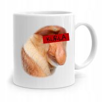 Kubek Prezent Śmieszny Janusz Nosacz Kurła! Z Nadrukiem Ze Zdjęciem