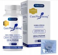 SUPLEMENT DIETY CUM PLUS STRONG WIECEJ NASIENIA LEPSZY SMAK SPERMY 60szt