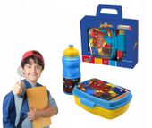 ZESTAW ŚNIADANIÓWKA I BIDON SPIDERMAN LUNCH SET DO SZKOŁY PRZEDSZKOLA