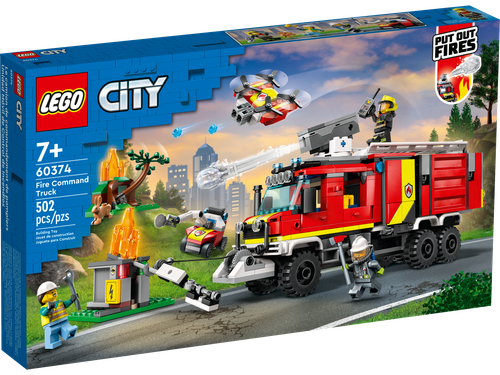 LEGO City Terenowy pojazd straży pożarnej 60374 zestaw ratunkowy na Arena.pl