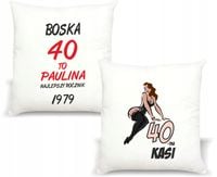 FOTO Poduszka Prezent na urodziny BOSKA 30 40-tka