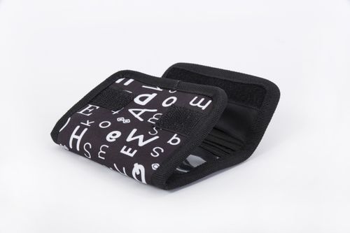 Pixelbags PIXIECREW Portfel literki/czarny na Arena.pl