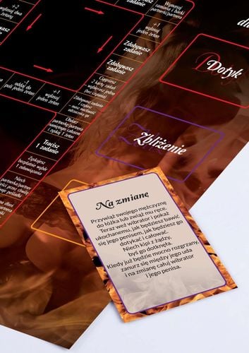 gra towarzyska dla par - wibrująca rozkosz (wibrator w zestawie) na Arena.pl