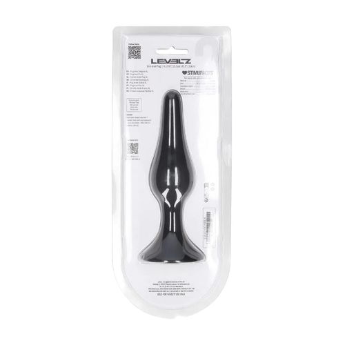 Slim Silicone Anal Plug - Xl - Black na Arena.pl