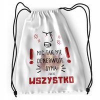 Plecak Dla Syna Sportowy Szkolny Worek Torba Z Nadrukiem Ze Zdjęciem