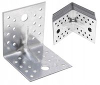 KĄTOWNIK Montażowy Ciesielski Z PRZETŁOCZENIEM 80x80x80mm 10szt KW808080