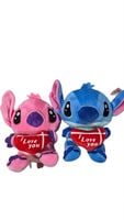 maskotka stitch 20cm z sercem i love you 6526