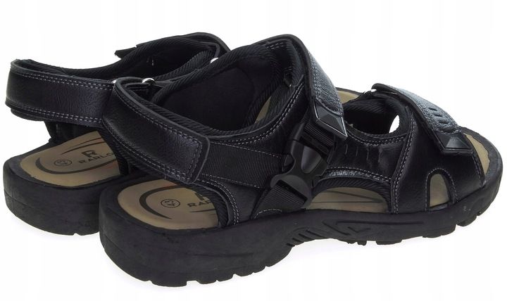 Solidne regulowane sandały klapki zdjęcie 6