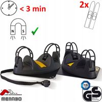 Uniwersalny Magnetyczny Uchwyt Narciarski Menabo Igloo 2 Pary Nart