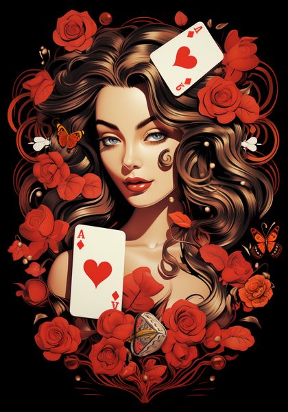 Plakat 68x98cm Różany Hazard zdjęcie 2