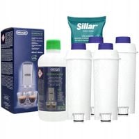 Delonghi odkamieniacz do ekspresu + 4x filtr do ekspresu Delonghi