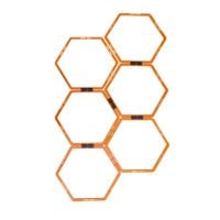 obręcze treningowe koordynacyjne master hexa