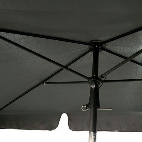PARASOL OGRODOWY FLOKS CIEMNOSZARY na Arena.pl