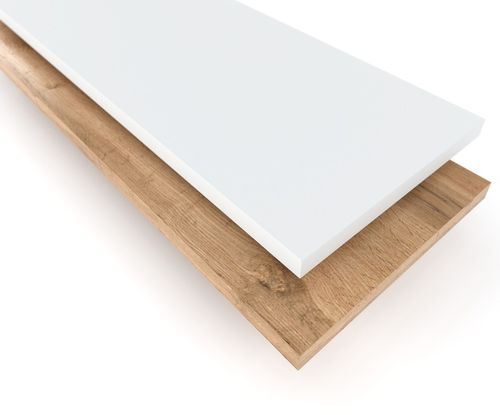 Biurko BIAŁE 138CM 3 Szuflady dla dziecka Stolik Skandynawski półki na Arena.pl