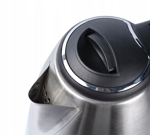 CZAJNIK ELEKTRYCZNY BEZPRZEWODOWY 1500W 2L DUŻY SREBRNY STAL na Arena.pl