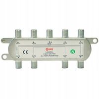 Rozdzielacz sygnału antenowego tv na 8 osiem telewizorów