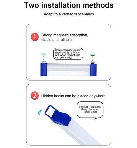 Oprawa podszafkowa listwa oświetleniowa lampa kempingowa z magnesem Rodzaj / wzór - 52cm/5W na Arena.pl