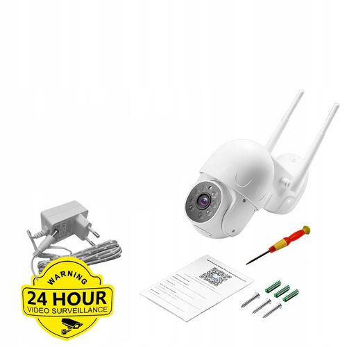 Kamera Zewnętrzna Obrotowa WiFi 4 x ZOOM Śledzenie na Arena.pl