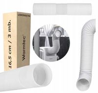 rura do klimatyzatora przenośnego lewoskrętna (fi16,5cm) - 3m