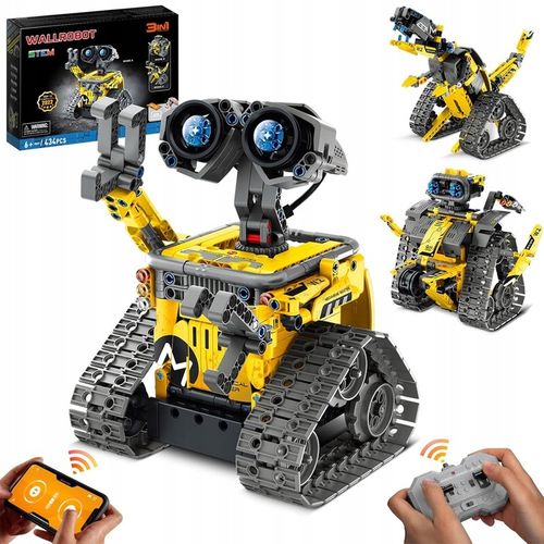 PROGRAMOWALNY ROBOT ZESTAW KONSTRUKCYJNY APP I PILOT KONTROLA DLA DZIECI na Arena.pl