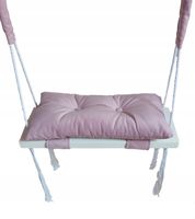 Huśtawka płaska DLA DZIECI róż DOM OGRÓD POKOJOWA