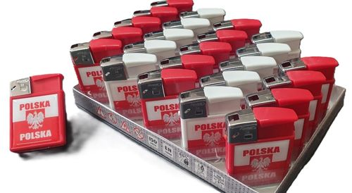 zapalniczka 25szt POLSKA na Arena.pl