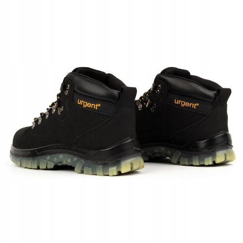 Buty męskie trzewiki obuwie robocze z podnoskiem URGENT 114S1 czarne 43 na Arena.pl