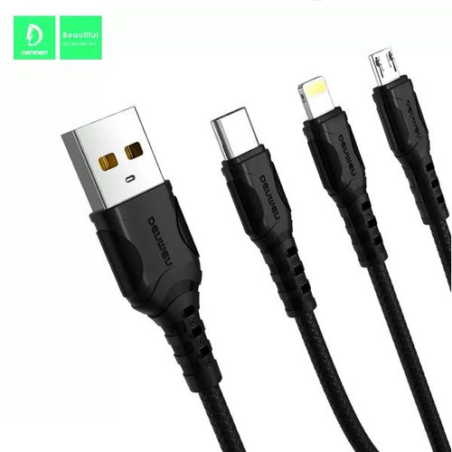 Kabel USB 3w1 Lightning Micro USB USB-C na Arena.pl