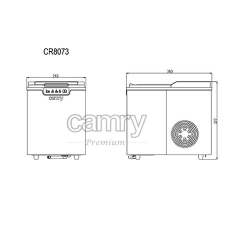 Kostkarka do lodu Camry CR 8073 na Arena.pl