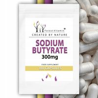 MAŚLAN SODU 300mg KWAS MASŁOWY 225mg 75% MOCNY