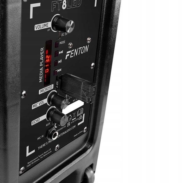 Głośnik BLUETOOTH karaoke 300W MIC PILOT BATERIA zdjęcie 13