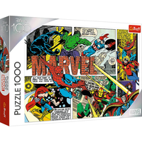 puzzle trefl ”1000 elementów-niepokonani avengersi” / disney trefl  10759