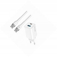 Szybka ładowarka GaN 45W 2 wejścia USB i USB-C z kablem do Asus ROG Phone 6