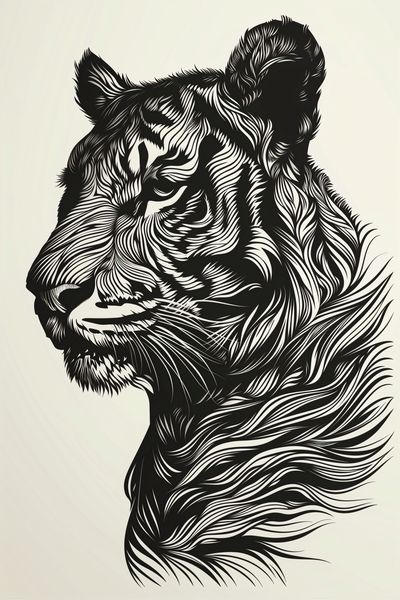 Plakat 20x30cm Tygrysi Gwizd zdjęcie 1