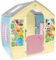 MOCHTOYS DOMEK OGRODOWY DLA DZIECI DOM DO ZABAWY NA OGRÓD POJEMNY OTWIERANY