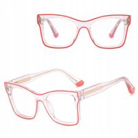 SOLIDNE Damskie Okulary Zerówki do KOMPUTERA Blue Light OPRAWKI Teleskopy