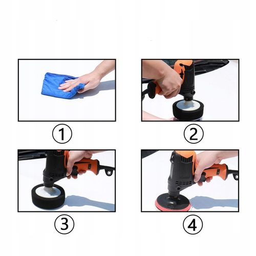 POLERKA SAMOCHODOWA COMPACT+ 14xGĄBK na Arena.pl