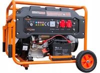 agregat prądotwórczy generator prądu 5500w 230v 1fazowy rozruch elektryczny
