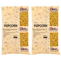 Popcorn ziarna 1kg (2x500g) WYSOKA JAKOŚĆ 100% NATURALNY