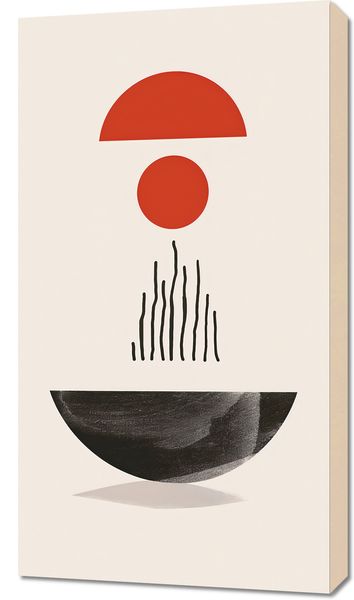 Obraz 50x90cm Półokrągła Forma zdjęcie 1