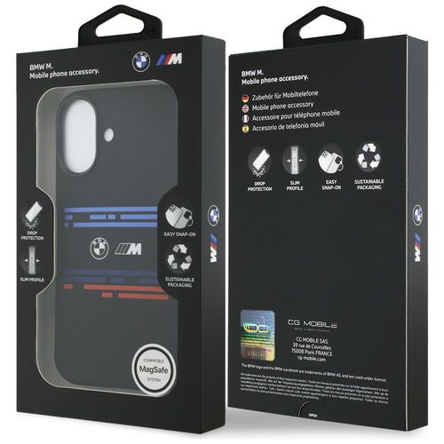 etui bmw m silicon horizontal line       magsafe do iphone 17 czarny na Arena.pl