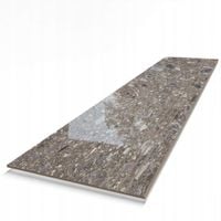 Płytki na schody polerowane szare z nacięciami 120x30 LASTRIKO TERRAZZO