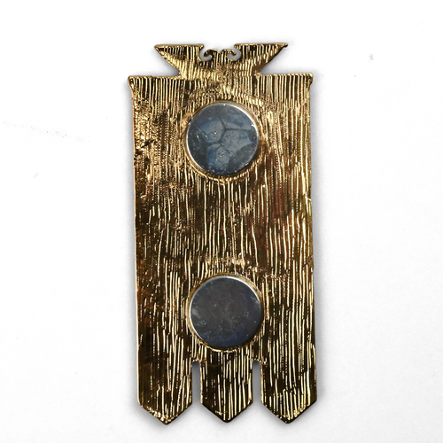 Imperial Fists Banner  | 22 cm | Metal | Magnes | Warhammer 40k na Arena.pl