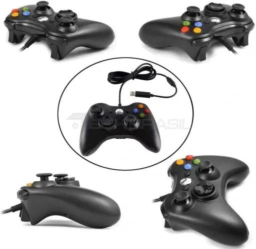 GAMEPAD PAD do XBOX 360 PC KONSOLI USB DUAL SHOCK zdjęcie 2