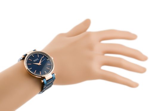 PACIFIC 6009 (zy598d) - navy/rosegold na Arena.pl
