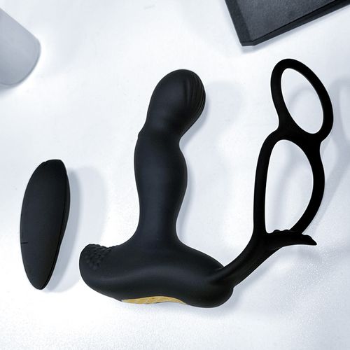wibrator silicone massager 7 function and heating function, black na Arena.pl