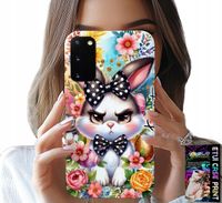 ETUI DO SAMSUNG GALAXY S20 - KRÓLIK WIELKANOCNY, ZAJĄC, JAJKA + FOLIA