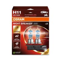 Żarówki Osram H11 Night Breaker +220% Box - 2szt