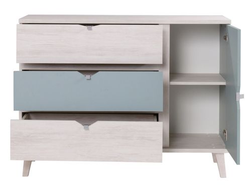 Meble MEMONE Komoda 120 MK1D3SZ na Arena.pl