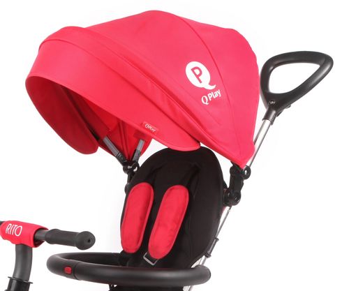 Qplay Rowerek Trójkołowy Rito Rubber Red na Arena.pl